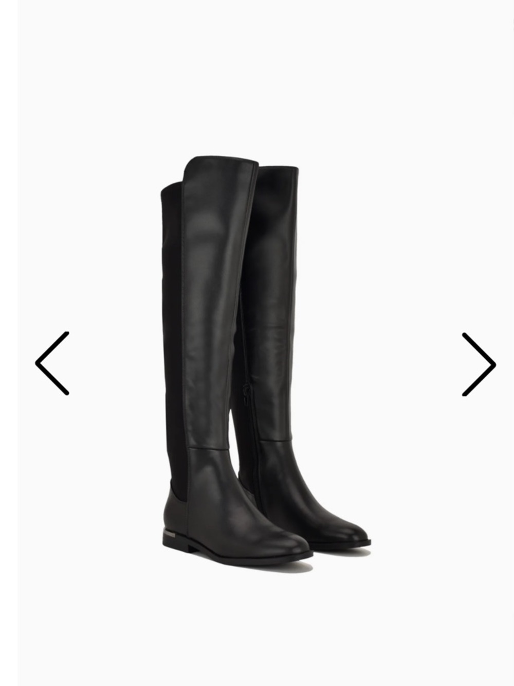 Nine West Black Over the Knee Boots